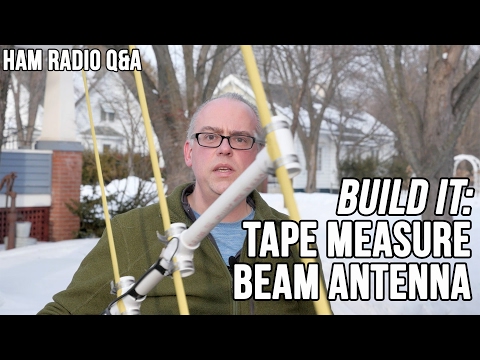 Видео: Антенна-рулетка Yagi Beam — Вопросы и ответы для радиолюбителей