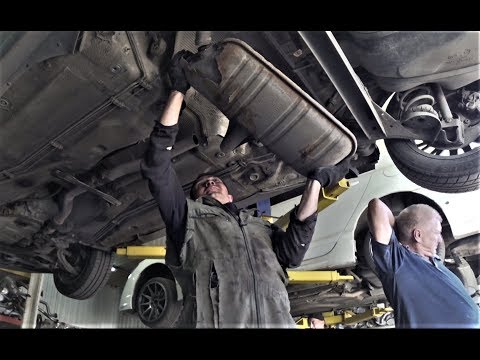 Видео: Чип тюнинг и прямой выхлоп VW Passat b5, AUDI, SKODA