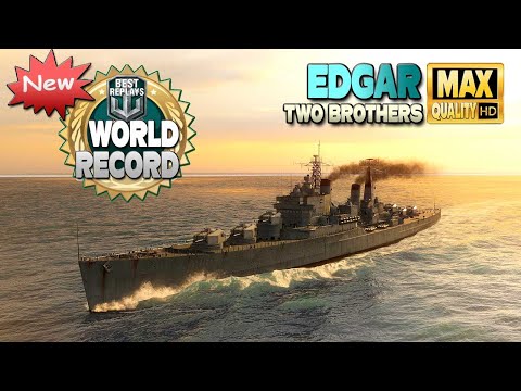 Видео: крейсер Эдгар: Триллер с новым рекордом повреждений - World of Warships
