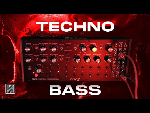 Видео: Techno Bass с DFAM (Патч с нуля) [Moog DFAM Techno Tutorial]