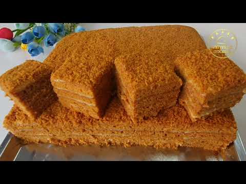 Видео: Самый Вкусный и простой Медовик / Юмшоккина Асалли торт баракали