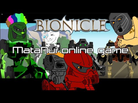 Видео: Первая игра по биониклам - MataNui Online Game