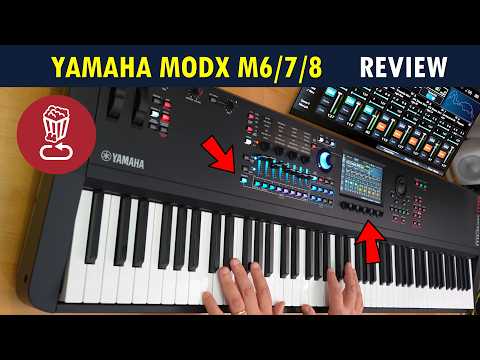 Видео: Yamaha MODX M 2025 года против MODX+: против Montage M // Обзор и руководство по MODX M6/M7/M8