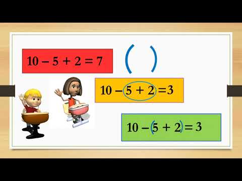Видео: Вирази з дужками.  Визначаємо порядок виконання дій у виразах.