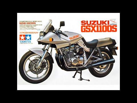 Видео: Сборка  Мотоциклa Suzuki GSX1100S Katana, 1/12 Tamiya 14010