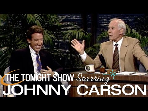 Видео: Тим Аллен впервые появляется | Carson Tonight Show