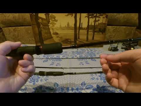 Видео: Мои спиннинги для твичинга. Легкие и не только.