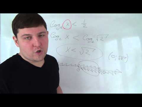 Видео: Алгебра 11 класс Логарифмические неравенства
