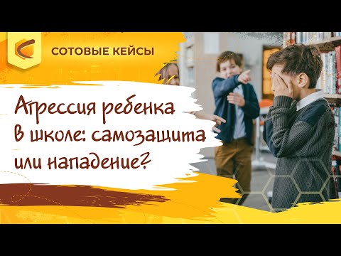 Видео: Агрессия ребенка в школе: самозащита или нападение?