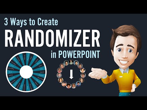 Видео: Как создать случайный селектор имён с помощью PowerPoint