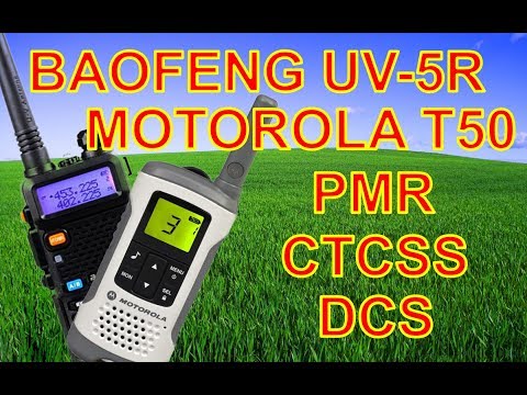 Видео: Как подружить Baofeng uv-5r и PMR радиостанцию: каналы и сабтоны