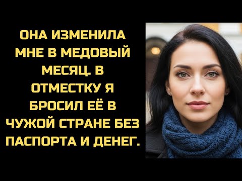 Видео: Она изменила мне в свадебном путешествии. Я оставил её в чужой стране без денег и паспорта.