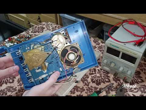 Видео: (Live) Магнитофон Протон М-411: обзор, ремонт, тест.