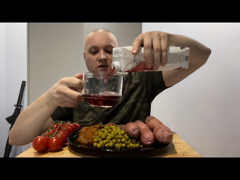 Видео: Сардельки мукбанг mukbang eating