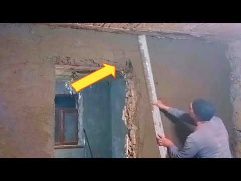 Видео: ВОТ КАК НУЖНО  ВЫРАВНИВАТЬ СТЕНЫ  ПРАВИЛОМ.