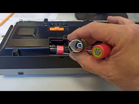 Видео: SANYO M7700K замена микросхемы предусилителя правого канала, перевод на автономное питание