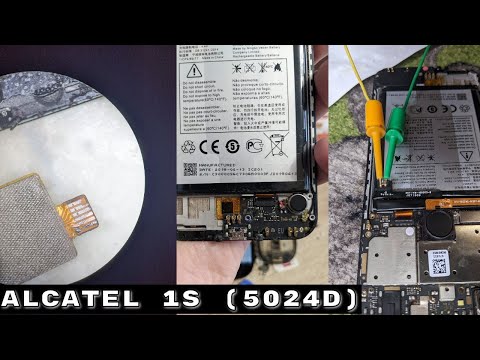 Видео: Смартфон Alcatel 1S (5024D) после воды  / не работает сенсор, не заряжается