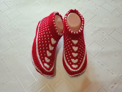 Видео: Плетени Терлици #79 - (Knitted Slippers) (Тапочки спицами) (Patik) (Pantufas passo a passo)