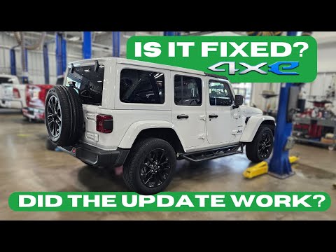 Видео: Помогло ли обновление вашему Wrangler 4xe? | Обзор событий, вызванных обновлениями OTA