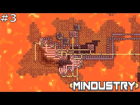 Видео: Островок в озере шлака / Атакуем с воздуха / #3 / Mindustry Erekir / Миндастри Эрекир