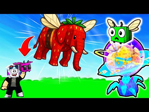 Видео: МАКСИМАЛЬНАЯ ЭВОЛЮЦИЯ БРЕЙНРОТ ПЧЁЛ В РОБЛОКСЕ! ROBLOX Bee Garden