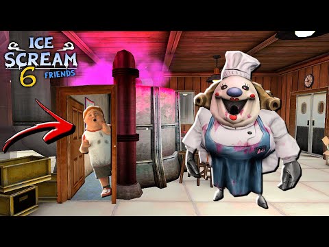 Видео: Нашёл СЕКРЕТНОЕ МЕСТО в МОРОЖЕНЩИК 6 - Ice Scream 6