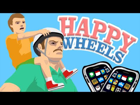 Видео: Happy Wheels - Новые Персы и Уровни! (iOS)