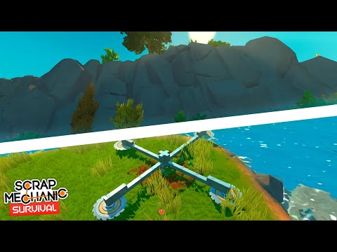 Видео: САМАЯ ЛУЧШАЯ ЗАЩИТА ГРЯДОК В SCRAP MECHANIC SURVIVAL | СКРАП МЕХАНИК ВЫЖИВАНИЯ