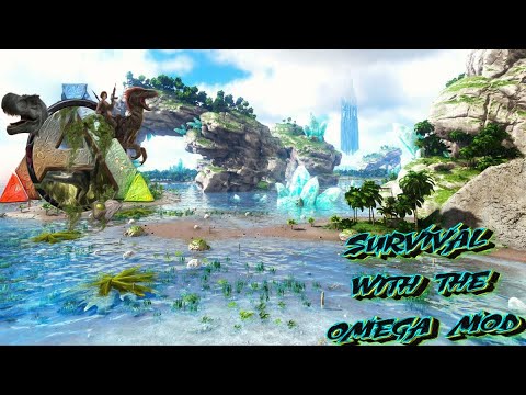 Видео: ARK Survival Evolved Карта Сrystal Islands С модом OMEGA