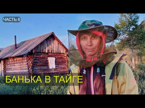 Видео: ЗАБРОШЕННЫЕ ИЗБЫ ОХОТНИКОВ. ТАЁЖНАЯ БАНЯ. Северобайкальская тайга. Часть 6.