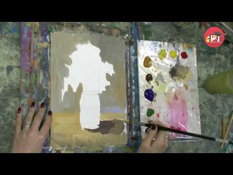 Видео: Гуашь натюрморт Онлайн уроки АРТ ТАЙМ