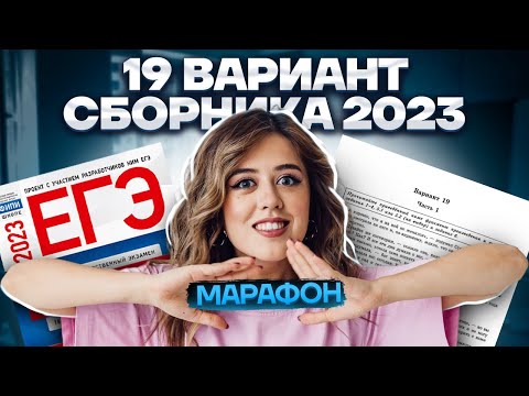 Видео: Разбор 19 варианта сборника Зинина | МАРАФОН ЕГЭ ПО ЛИТЕРАТУРЕ