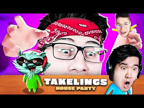 Видео: Убиваю Своих ДРУЗЕЙ ТАРАКАНОВ в TAKELINGS HOUSE PARTY VR / ВР