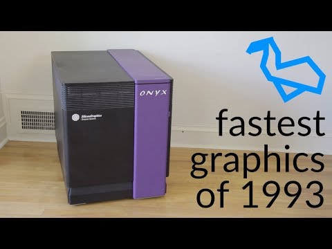 Видео: Графический суперкомпьютер SGI стоимостью 250 000 долларов, выпущенный в 1993 году — Silicon Grap...