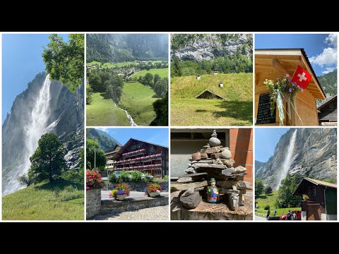 Видео: Отдых в Швейцарии 🇨🇭/Долина водопадов-Лаутербруннен 🏔
