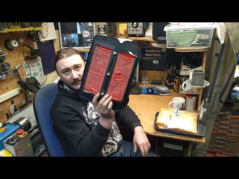 Видео: О воздушных фильтрах Honda GL1500