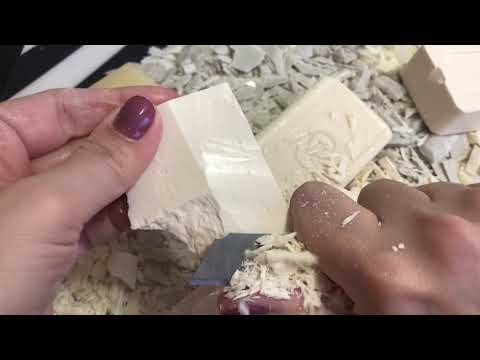 Видео: ASMR Soap/ cutting soap/ только сухое хозяйственное мыло