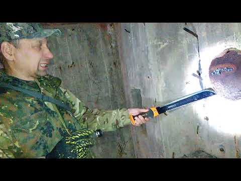 Видео: Артиллерийский полукапонир Летичевского Укрепрайона №09