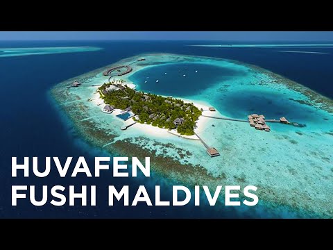 Видео: HUVAFEN FUSHI MALDIVES | Бутик-отель с подводным спа на Мальдивах