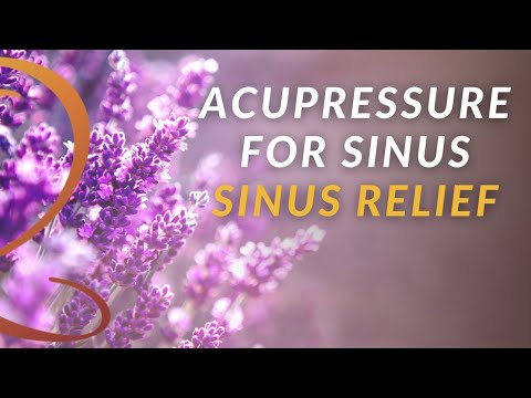 Видео: 30-секундная техника акупрессуры для очищения пазух | Ароматический цигун