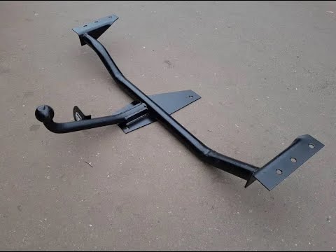 Видео: Установка прицепного ( фаркоп )  ДЭО СЕНС ЛАНОС DAEWOO SENS LANOS