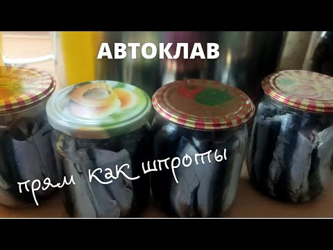 Видео: Рыбная консерва в масле Салака Автоклав