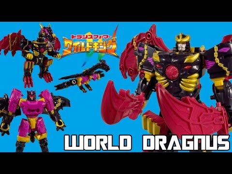 Видео: Обзор WKEX-01 World Dragnus — Transformers Wild King