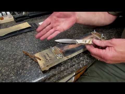 Видео: Школа ножей TheApostleP: Учебное пособие по заточке выпуклых ножей