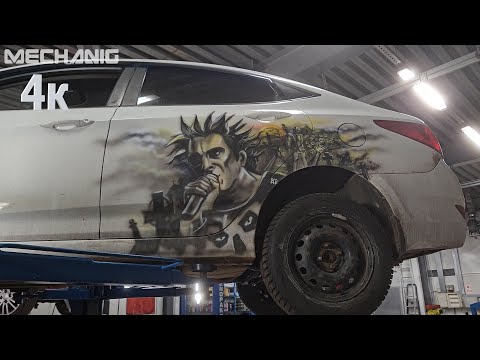 Видео: Жесть на СТО. #112. ПОЛНОЕ ВОССТАНОВЛЕНИЕ СОЛЯРИСА.  Приколы на СТО!