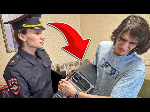 Видео: ПОЛИЦЕЙСКИЙ ЗАБРАЛ КОМПЬЮТЕР У КИДАЛЫ В РЕАЛЬНОЙ ЖИЗНИ! КИДАЛА STANDOFF 2 !