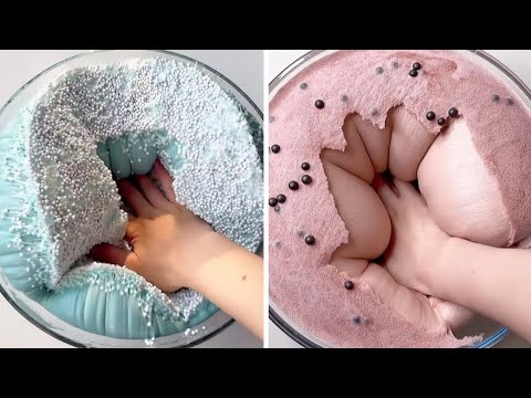 Видео: Самые расслабляющие и приятные видео со слаймами #364 //Быстрая версия // Слайминг //