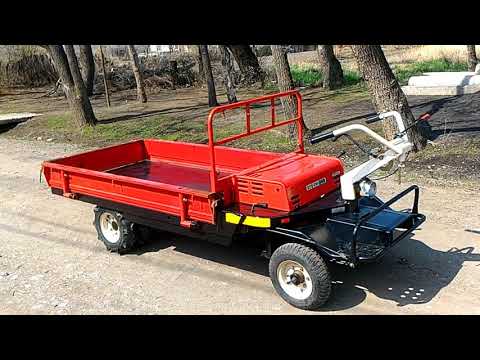 Видео: Самоходная тележка Kawashima AC1510B