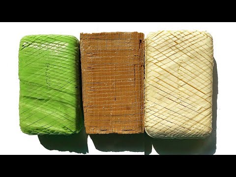 Видео: Satisfying ASMR video \ АСМР cutting microwave soap \ relaxing sounds *no talking*