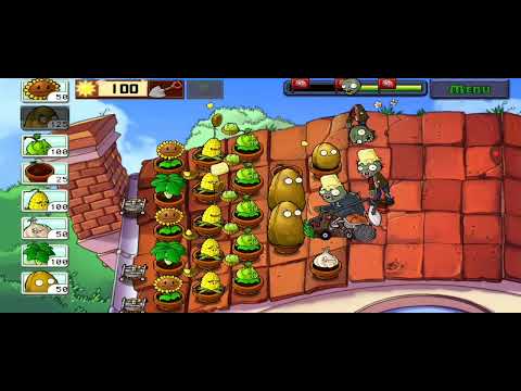 Видео: Играю в зомби против растений 👍👍 получил ромашку 🌱